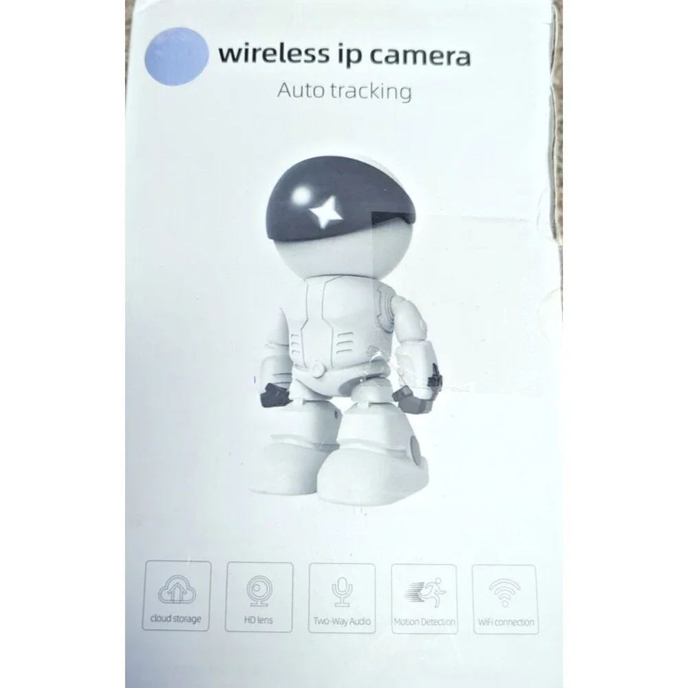 5G/2.4Ghz WiFi Robot Camera 3MP Pet/Baby Camera with Phone App Motion Detection